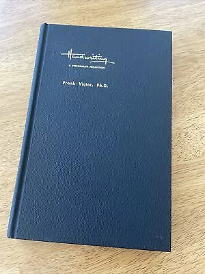 Handwriting A Personality Projection By Frank Victor 1952 1st Ed. VG HB • $75