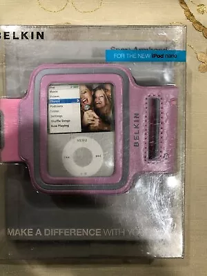 Belkin Sport Armband For Ipod Nano F8Z254 Pink  • $39.99