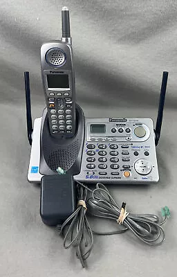 Panasonic GigaRange KX-TG5240 5.8 GHz Single Line Cordless Phone System • $14.99