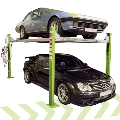 Strongman Galton 4 Post Ramp Car Lift Parking Repair 240v Home Parking Garage • £3355