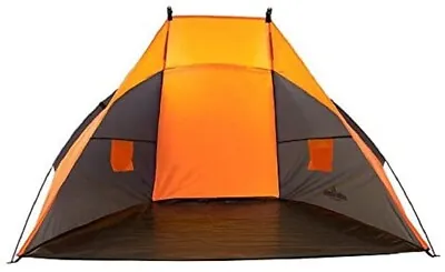 £12.99 • Buy Outdoor Beach Sun Shade Windproof Camping Tent Seaside Garden Shelter Blue Tent