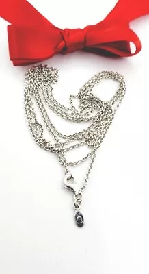 $59 • Buy New Genuine Pandora Sterling Silver FINE Classic Cable Chain Necklace Long 70cm