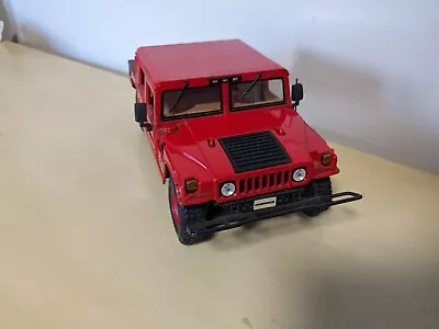 Maisto Diecast Red Hummer Hard Top Scale 1/18 • $69.99