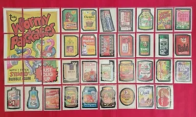 1974 Vintage Wacky Packages 4th Series Tan Back Singles  @@ Pick One @@ • $4.95