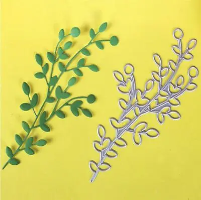 Leaves Metal Cutting Dies Stencils For DIY Scrapbooking Die Cuts Paper Cards  • $3.85