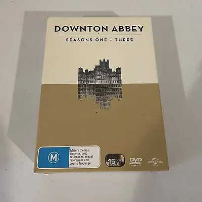 £15.53 • Buy Downtown Abbey Seasons 1-3  Dvd Box Set Region 4