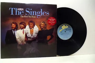 ABBA The Singles - The First Ten Years 2X LP EX/EX- ABBA 10 Vinyl Greatest Hits • £35.09