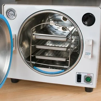 18L Denshine Medical Dental Autoclave Steam Sterilizer Equipment Automatically • $730