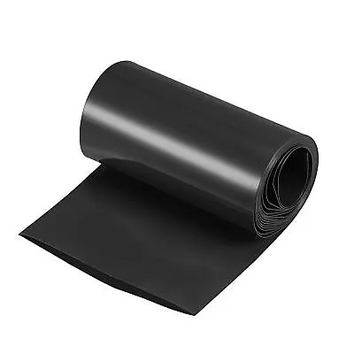 Battery Wrap 100mm Flat 6.56ft PVC Heat Shrink Tube Wraps Black • $8.73