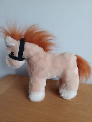 £6 • Buy  Beige Brown Horse/ Pony Soft Cuddly Toy 7  Tall