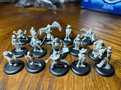 Malifaux 1E Nicodem Crew + 3x Necropunk Minis Pewter Assembled Unpainted • $49.99