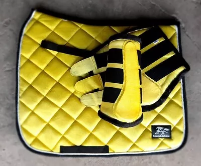 Banana Sundae Saddle Pad Set • $105