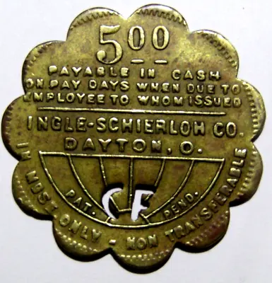$24.50 • Buy 1930's Coal Company Store 5.00 In Merchandise Token Cabon W. Va.