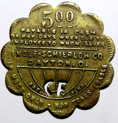 $24.50 • Buy 1930's Coal Company Store 5.00 In Merchandise Token Cabon W. Va.