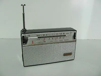 Vintage Crown TR 801 - 8 Transistor Radio In As Shown Condition Working • $79.95