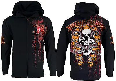 Xtreme Couture By Affliction Men's Hoodie Pyrasus Heavyweight Biker S-3XL • $44.95