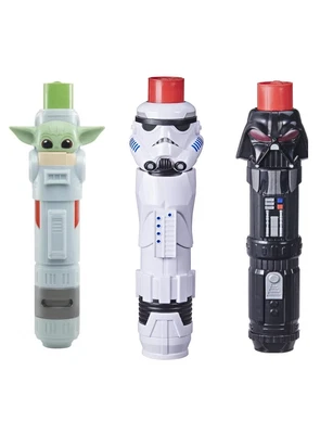 £12.90 • Buy Star Wars Lightsaber Squad-Stormtrooper Extendable Red/Green Lightsaber/Darth W.