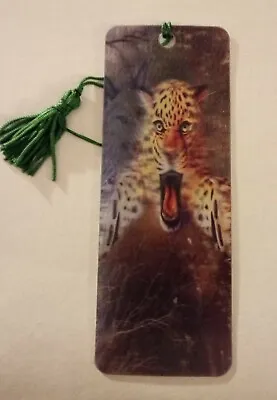3 Picture Cheetah/Wolf/Tiger 3D Bookmark • £2.99