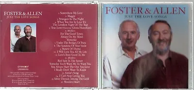 Foster And Allen - Just The Love Songs (16 Track CD) • £3.95