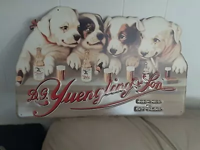 $30 • Buy Yuengling Puppy Bar Sign..free Shipping