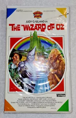 The Wizard Of Oz (VHS 1985) MGM White Clamshell • $4.99