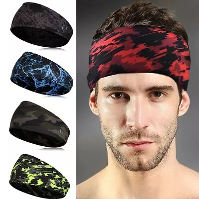 Hairband Bike Headwear Men/Women Bandana Sport Hair Sweatband Cycling Headband • $12.72