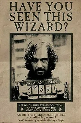 £7.25 • Buy (195) HARRY POTTER HAVE YOU SEEN THIS WIZARD Sirius Black NEW MAXI WALL POSTER