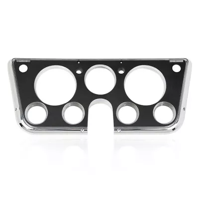 Fit For 1967-1972 Chevy C10 Truck Dash Bezel Black/Chrome With 7 Hole • $27.90