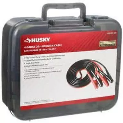 Husky 20 Ft. 4-Gauge UL Booster Cable • $35