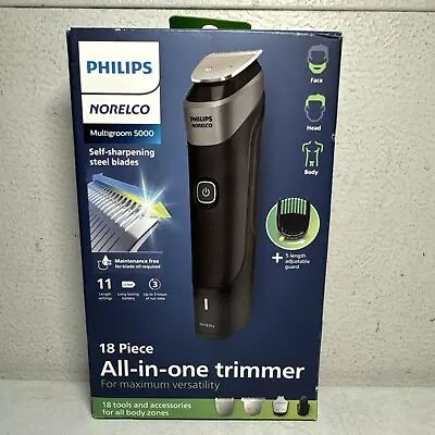 Philips Norelco Multigroom 5000 All-in-one Trimmer NEW • $59.21