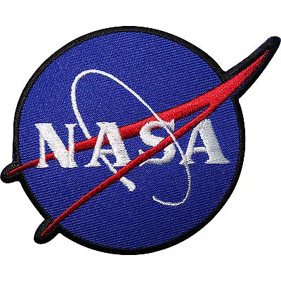 NASA Embroidered Iron / Sew On Patch Astronaut Fancy Dress Space Badge Transfer • £2.79