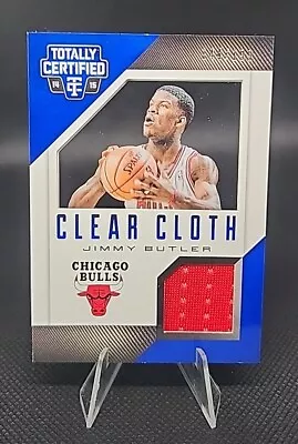 Jimmy Butler 2014-15 Panini Totally Certified Clear Cloth Game Used Jersey  /199 • $0.01