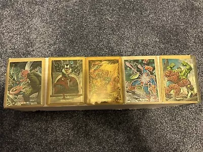 1992 Marvel Masterpieces First Encounters Spectrafoil Complete Set (5 Cards) • $60