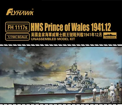 £51.36 • Buy Flyhawk 1/700 1117S HMS Prince Of Wales Dec.1941