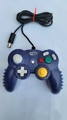 Nintendo Gamecube Wired Controller MadCatz Purple Indigo Tested Working • $13.99