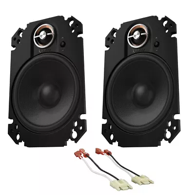 Infinity Kappa 64CFX 4x6  2-Way Dash Speakers For 1987-1996 Jeep Wrangler • $150.99