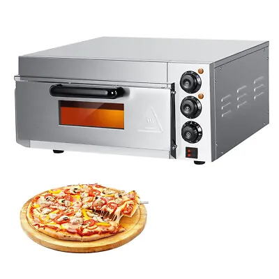 Commercial Countertop Pizza Oven Electric Bakery Oven For 14  Pizza Indoor • $180.90