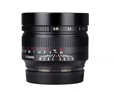 7artisans 0.95/50mm Black For Fuji X Fx Aps-C Lens (1713024757) • $278.49