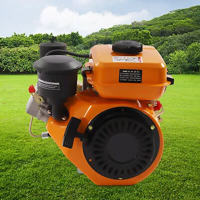 3HP 4-Stroke 196CC Durable Diesel Engine Air-Cooled Single Cylinder Machinery • $191.90