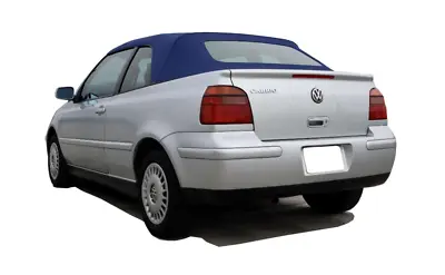 Fits Volkswagen Golf Cabrio 2001-02 Convertible Top & Glass Window BLUE VINYL • $359.10
