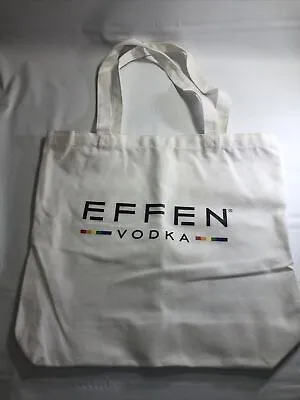 EFFEN Vodka Canvas Bag New • $14.99