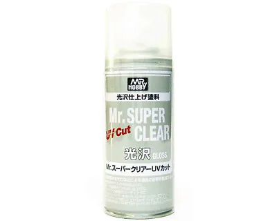 Mr.Hobby B522 Mr.Super Clear Spray Glossy Anti-UV (170ml) Modeling • £14.44