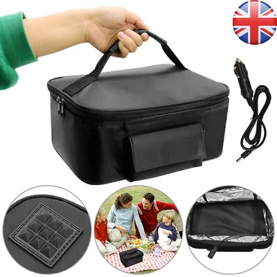 Electric12V Lunch Box Food Warmer Heater Container Portable Heating Hot Meal Car • £16.41