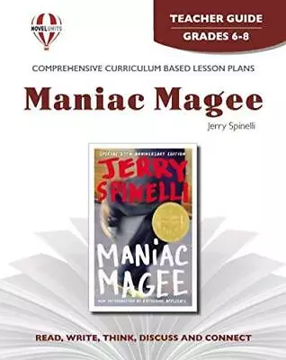 Maniac Magee(Teacher Guide) - Paperback By Novel Units - VERY GOOD • $8.63