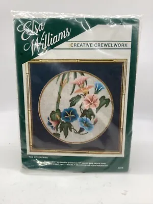 Elsa Williams #00119 Morning Glories Crewel Embroidery Kit NEW Complete Kit • $17.98