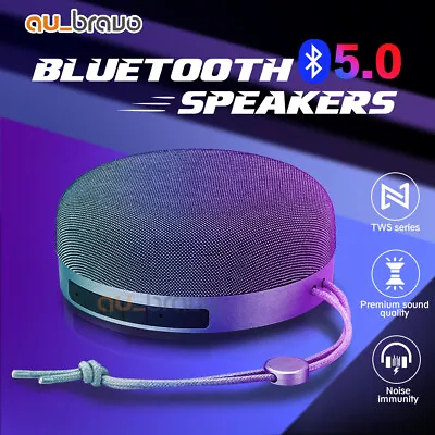 $24.95 • Buy Waterproof Wireless Bluetooth Speakers Handsfree Mic Bathroom Shower Speaker