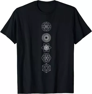 NEW LIMITED Sacred Geometry - Mystical Symbol Gift Idea Tee T-Shirt Size S-5XL • $15.99