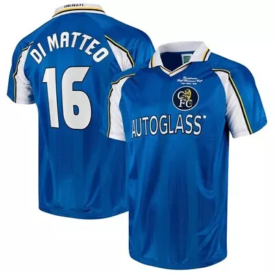 Chelsea 1998 ECWC Final Shirt With Di Matteo 16 Printing • £35