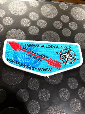 Oa Ittawamba Lodge 235 S? Winter Banquet Flap • $12.14