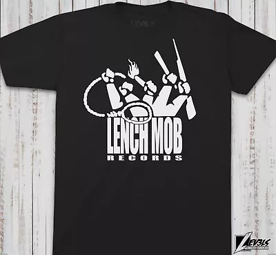 Lench Mob Records Logo T Shirt 80's 90's Classic Hip Hop Ice Cube • $12.79